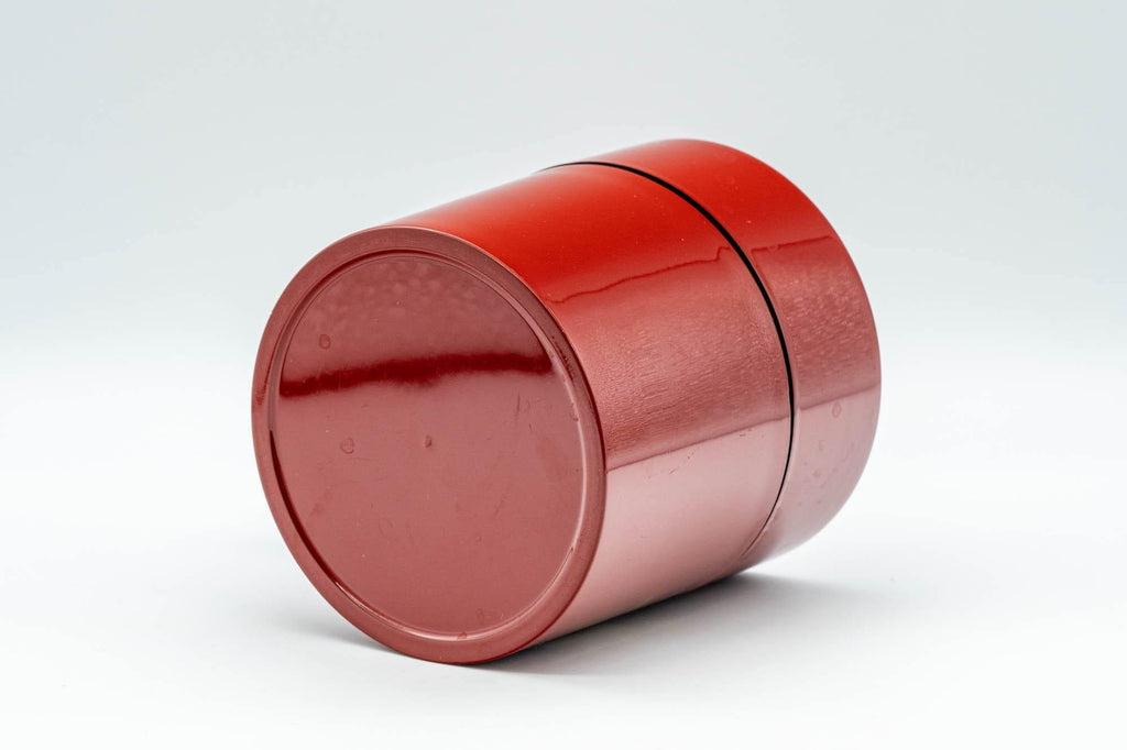 Japanese Chazutsu - Red Kanji Tea Canister - 350ml