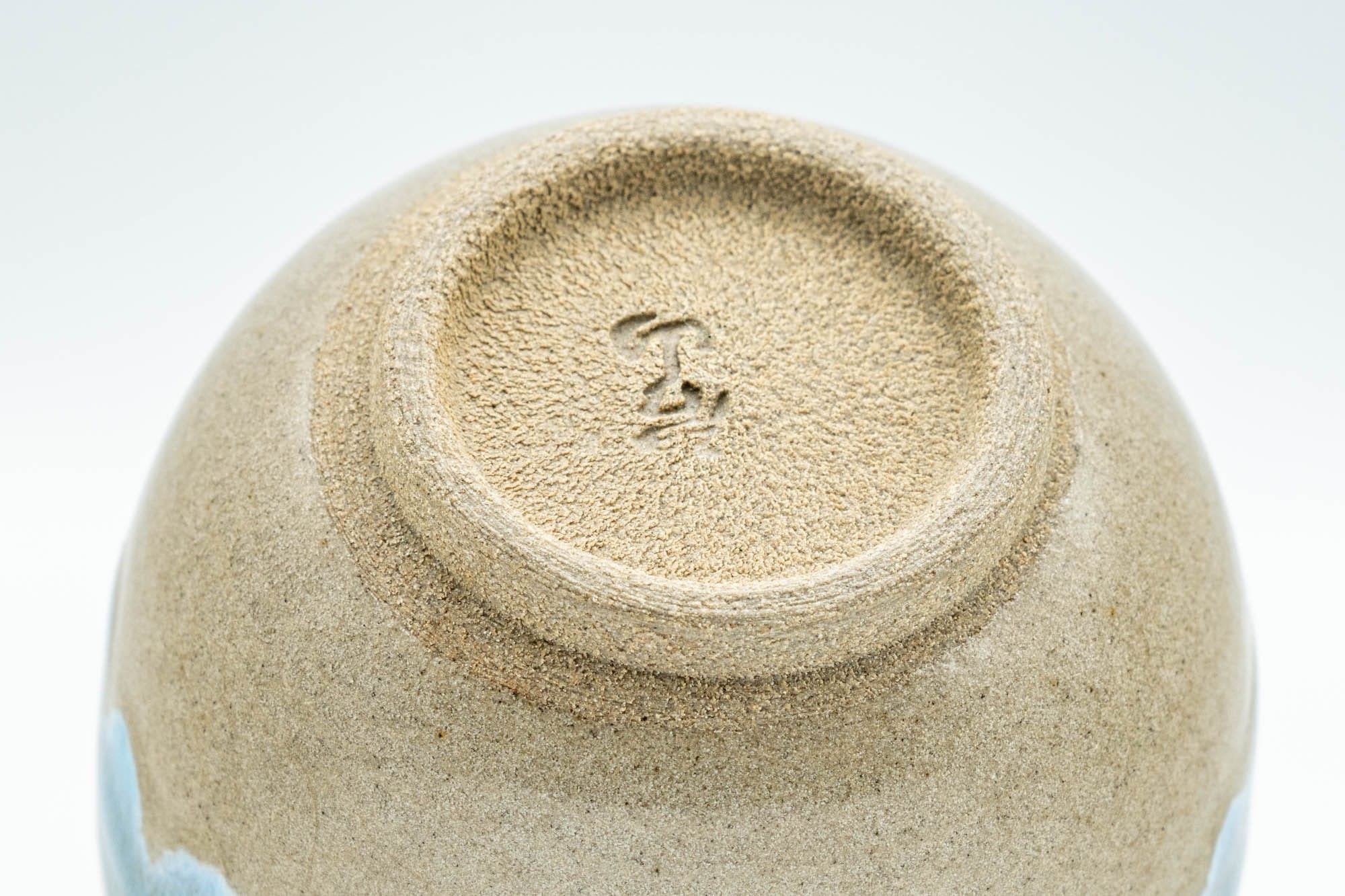 Japanese Teacup - Turquoise Glazed Agano-yaki Yunomi  - 90ml
