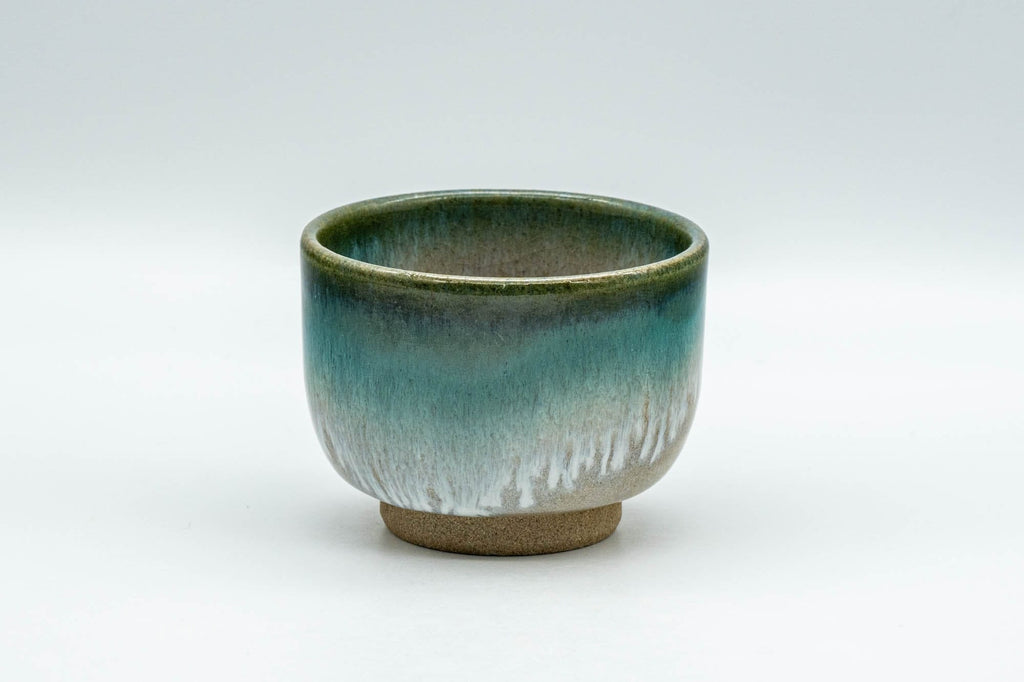Japanese Teacup - Vibrant Agano-yaki Yunomi - 100ml