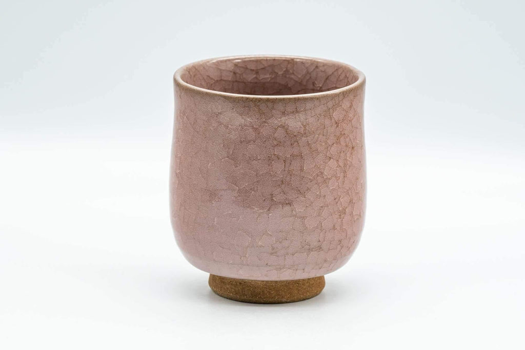 Japanese Teacup -  橘吉 Tachikichi Pink-Purple Snowflake Glazed Yunomi - 200ml