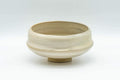 Japanese Teacup - 赤膚山 Akiyama Kiln White Glazed Wide Akahada-yaki Yunomi - 150ml