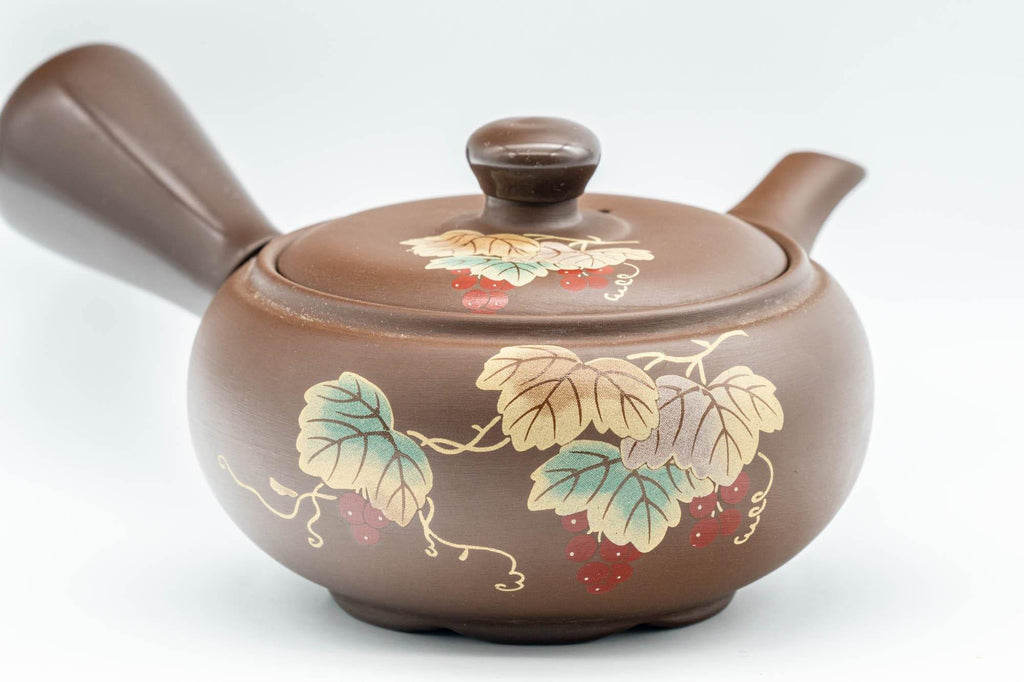 Japanese Kyusu - Autumn Leaves Banko-yaki Teapot - 290ml