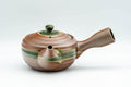 Japanese Kyusu - Ash Glazed Banko-yaki Teapot - 350ml