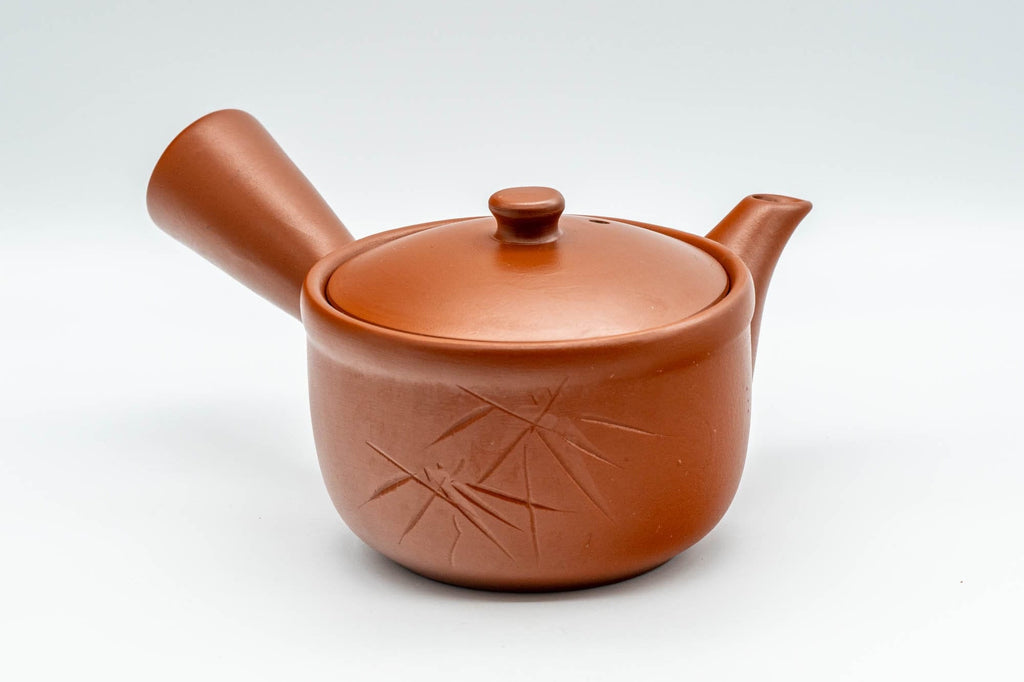 Japanese Kyusu - Bamboo Tokoname-yaki Teapot - 275ml