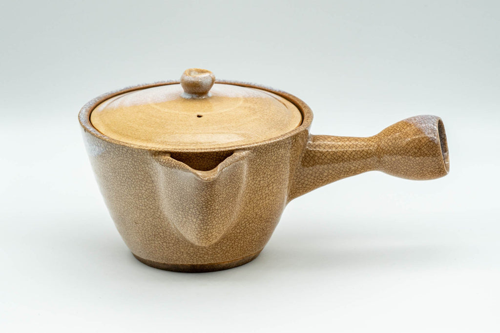 Japanese Kyusu - Houhin-style Hagi-yaki Do-ake Teapot - 320ml