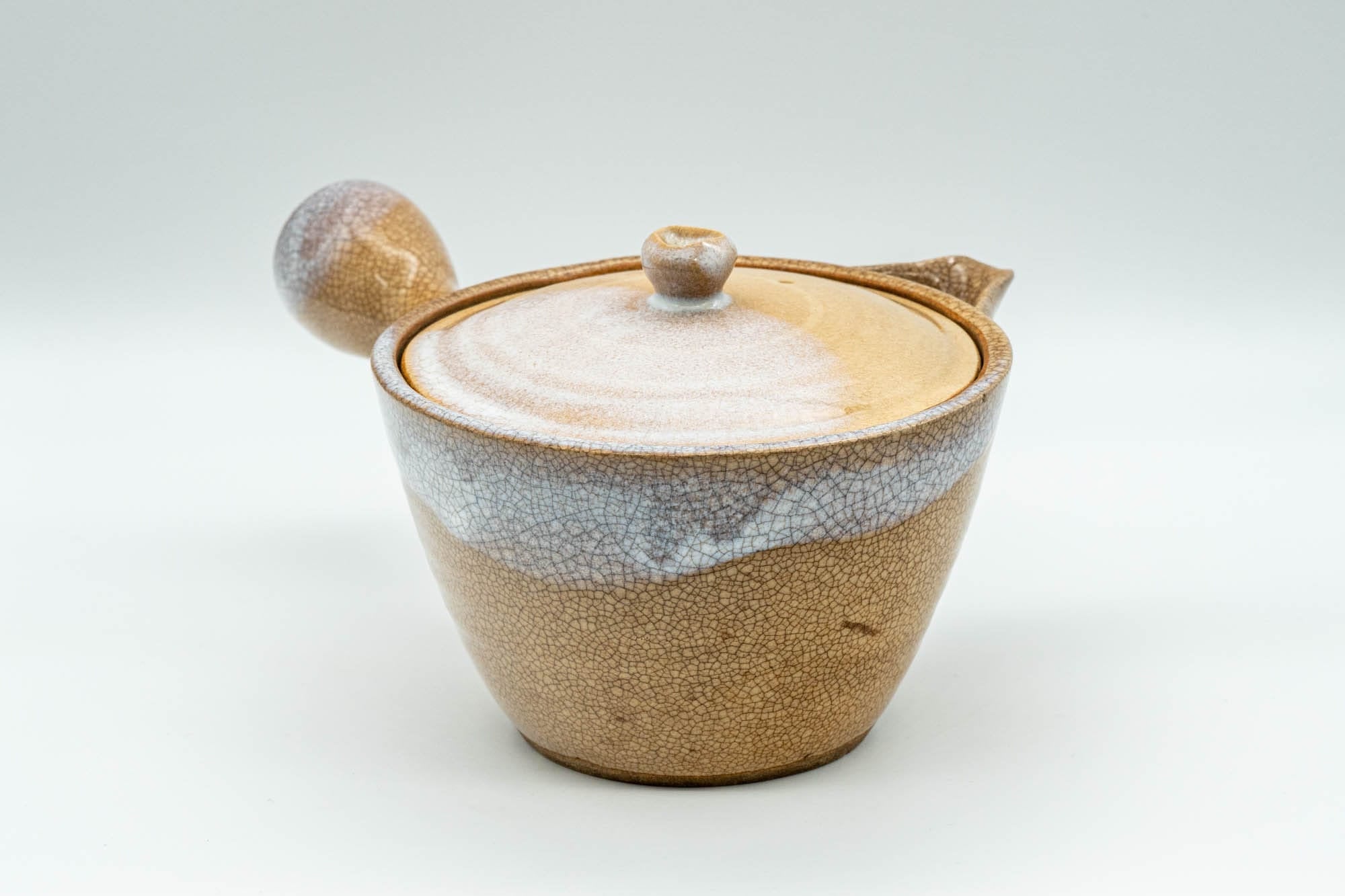Japanese Kyusu - Houhin-style Hagi-yaki Do-ake Teapot - 320ml