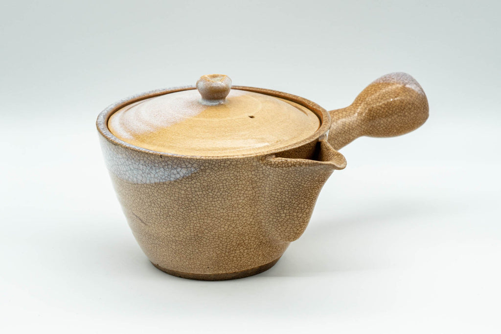 Japanese Kyusu - Houhin-style Hagi-yaki Do-ake Teapot - 320ml