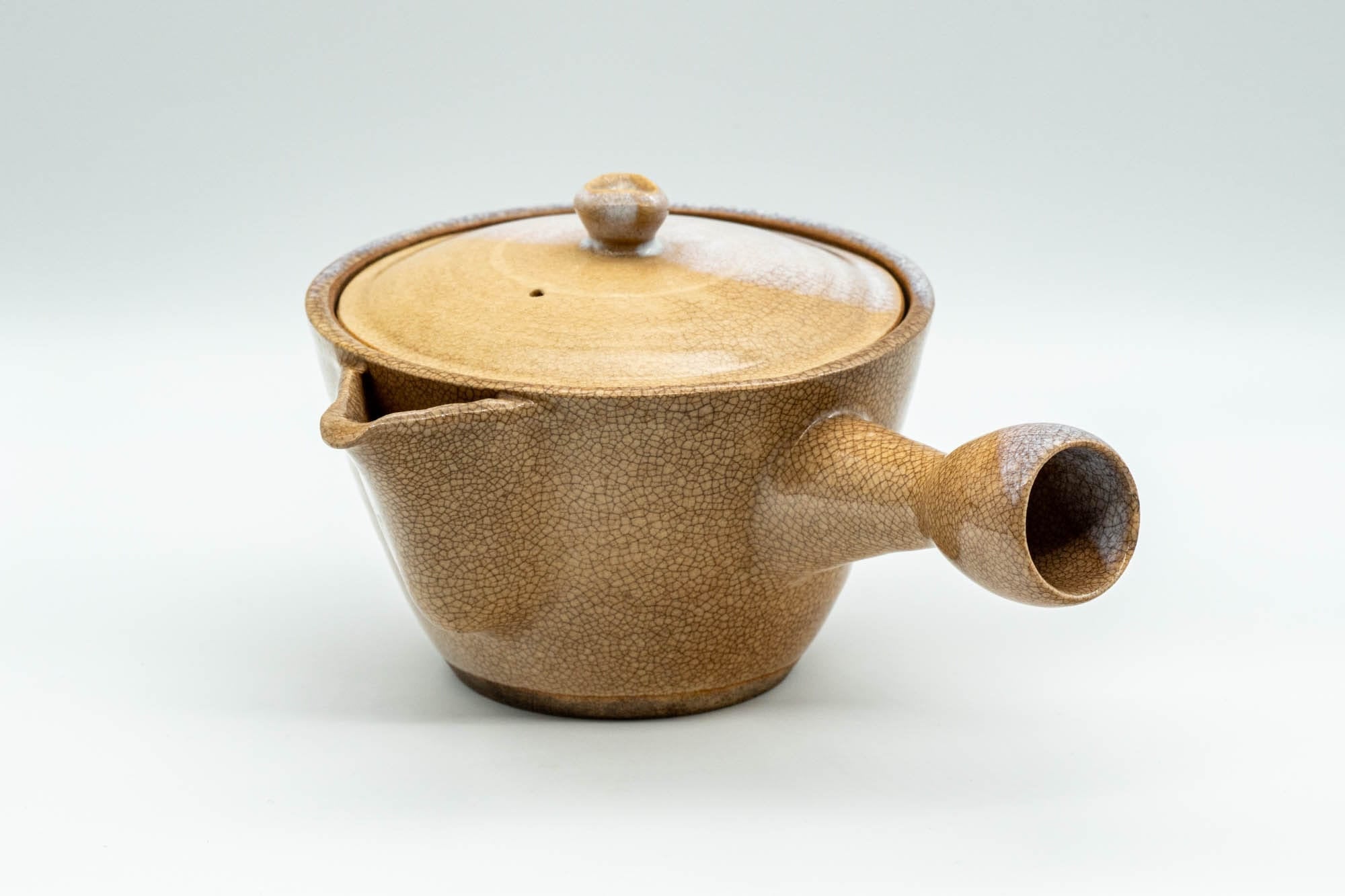 Japanese Kyusu - Houhin-style Hagi-yaki Do-ake Teapot - 320ml