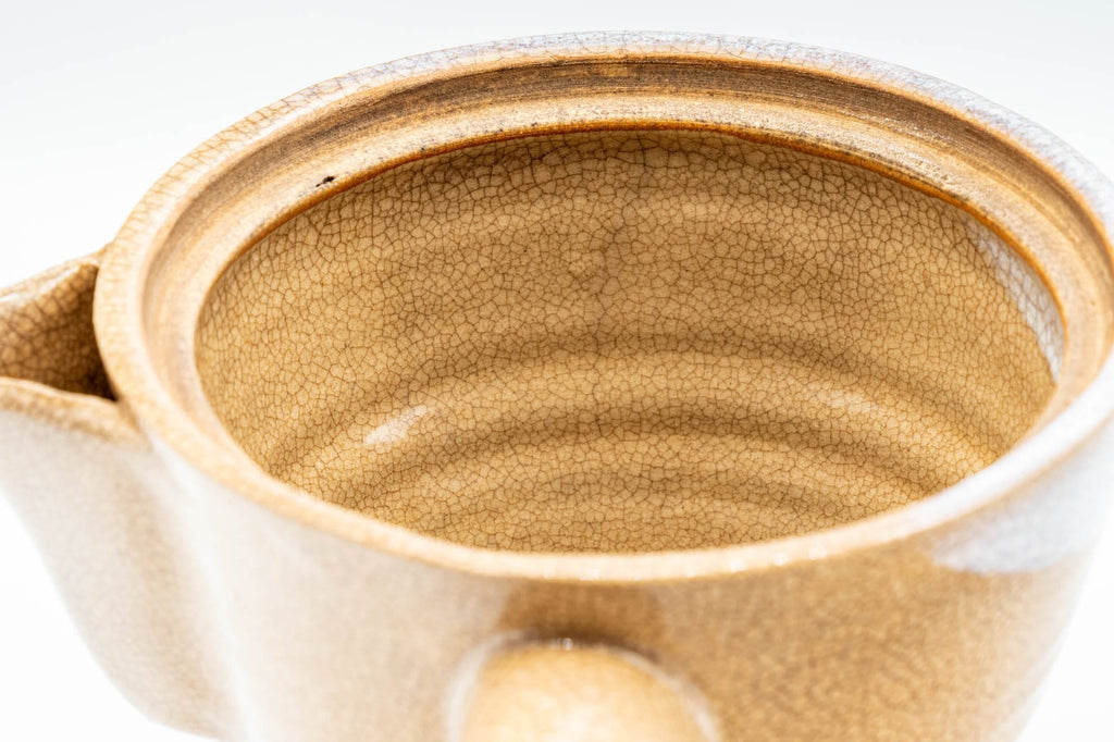 Japanese Kyusu - Houhin-style Hagi-yaki Do-ake Teapot - 320ml