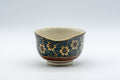 Japanese Katakuchi - 九谷焼 Floral Aochibu Kutani-yaki Porcelain Water Cooler - 100ml