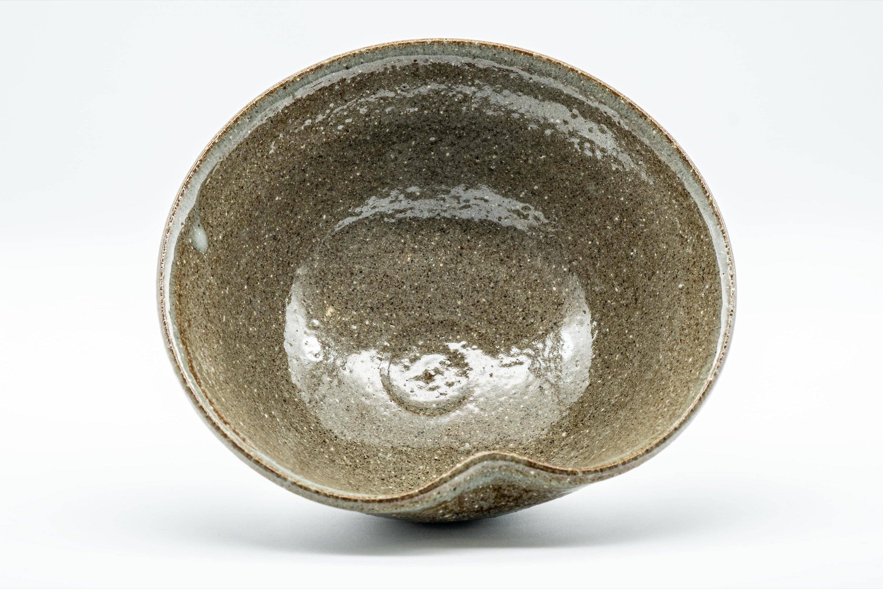 Japanese Matcha Bowl - Drip-Glazed Amikasa-gata Chawan - 250ml