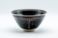 Japanese Matcha Bowl - Teiichi Oketani 定一桶谷 Black Tenmoku Kyo-yaki Chawan with Fukurin - 300ml