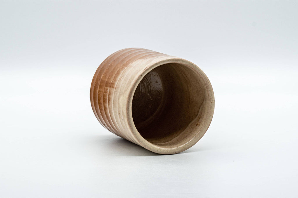 Japanese Teacup - Drip-Glazed Hagi-yaki Yunomi - 170ml
