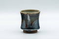 Japanese Teacup - Matte Black Drip Glazed Guinomi - 45ml