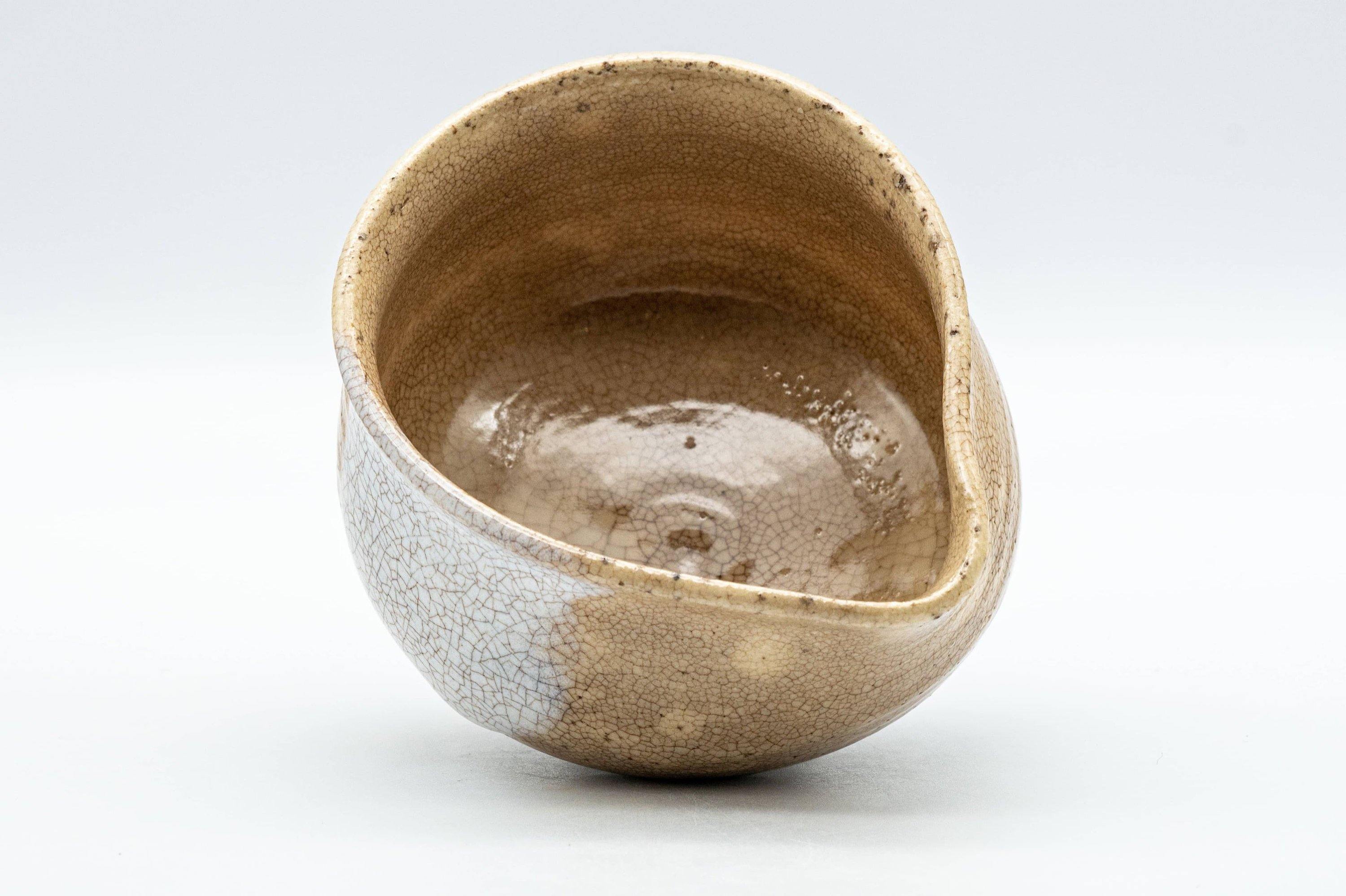 Japanese Katakuchi - Crackle Glazed Hagi-Yaki Water Cooler - 150ml