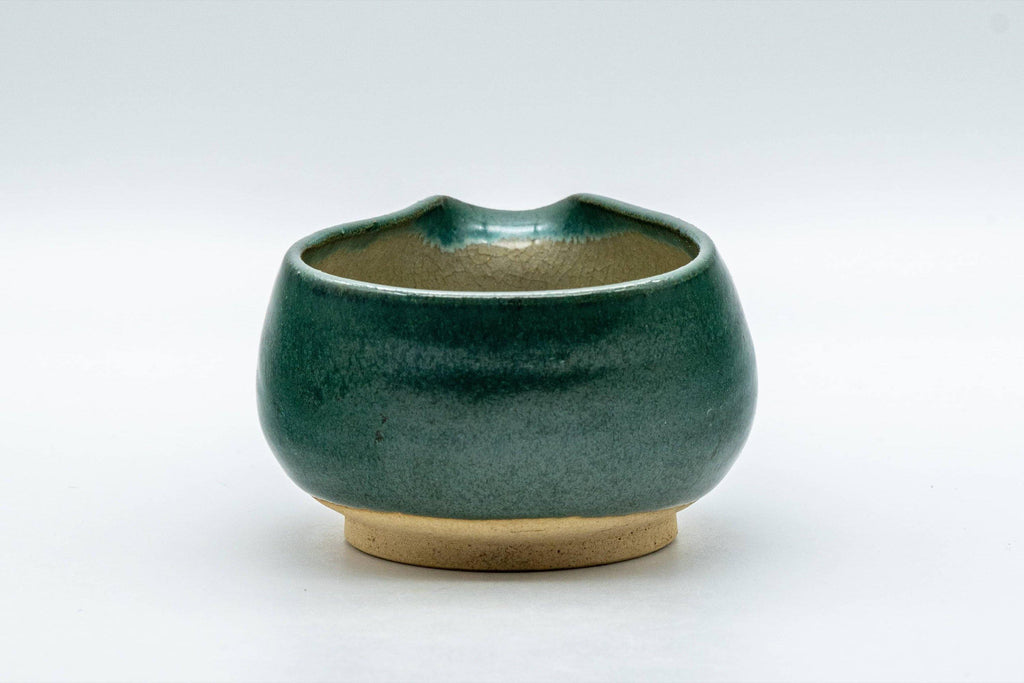 Japanese Katakuchi - Blue-green Agano-yaki Water Cooler  - 100ml