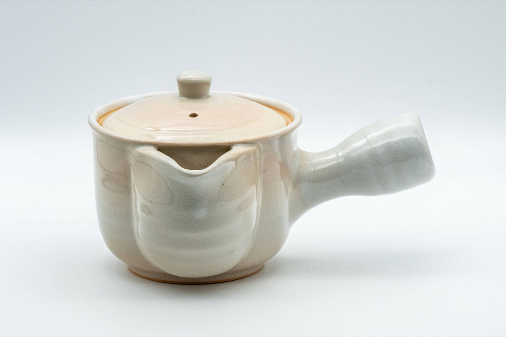 Japanese Kyusu - 椿秀窯 Tsubakihide Kiln Hagi-yaki Do-ake Teapot - 315ml