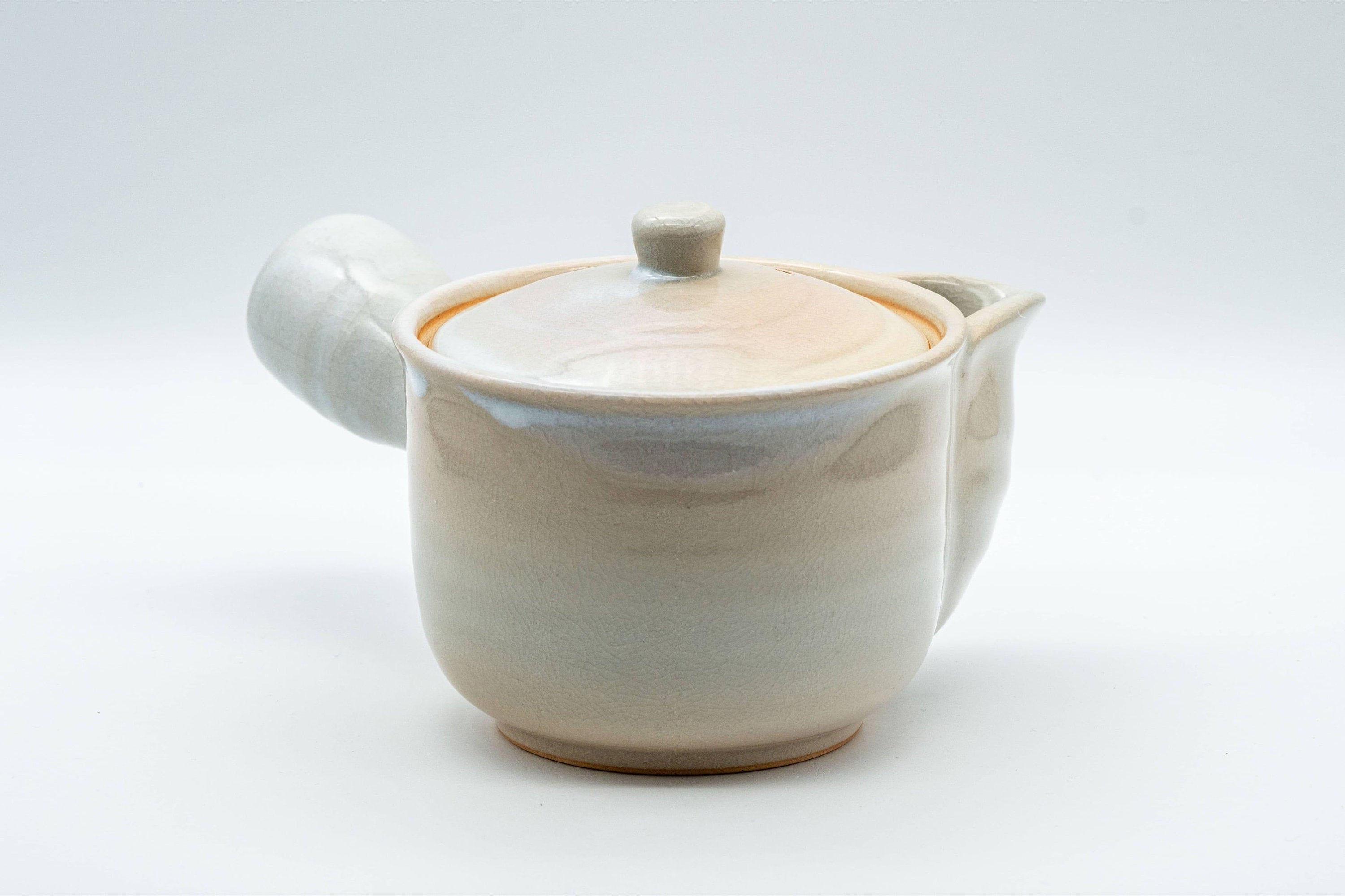 Japanese Kyusu - 椿秀窯 Tsubakihide Kiln Hagi-yaki Do-ake Teapot - 315ml
