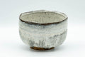 Japanese Matcha Bowl - Wabi-Sabi White Glazed Chawan - 400ml
