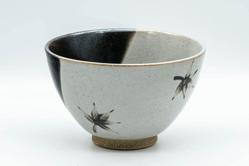 Japanese Matcha Bowl - Momiji Maple Leaves Sugi-nari Chawan - 400ml