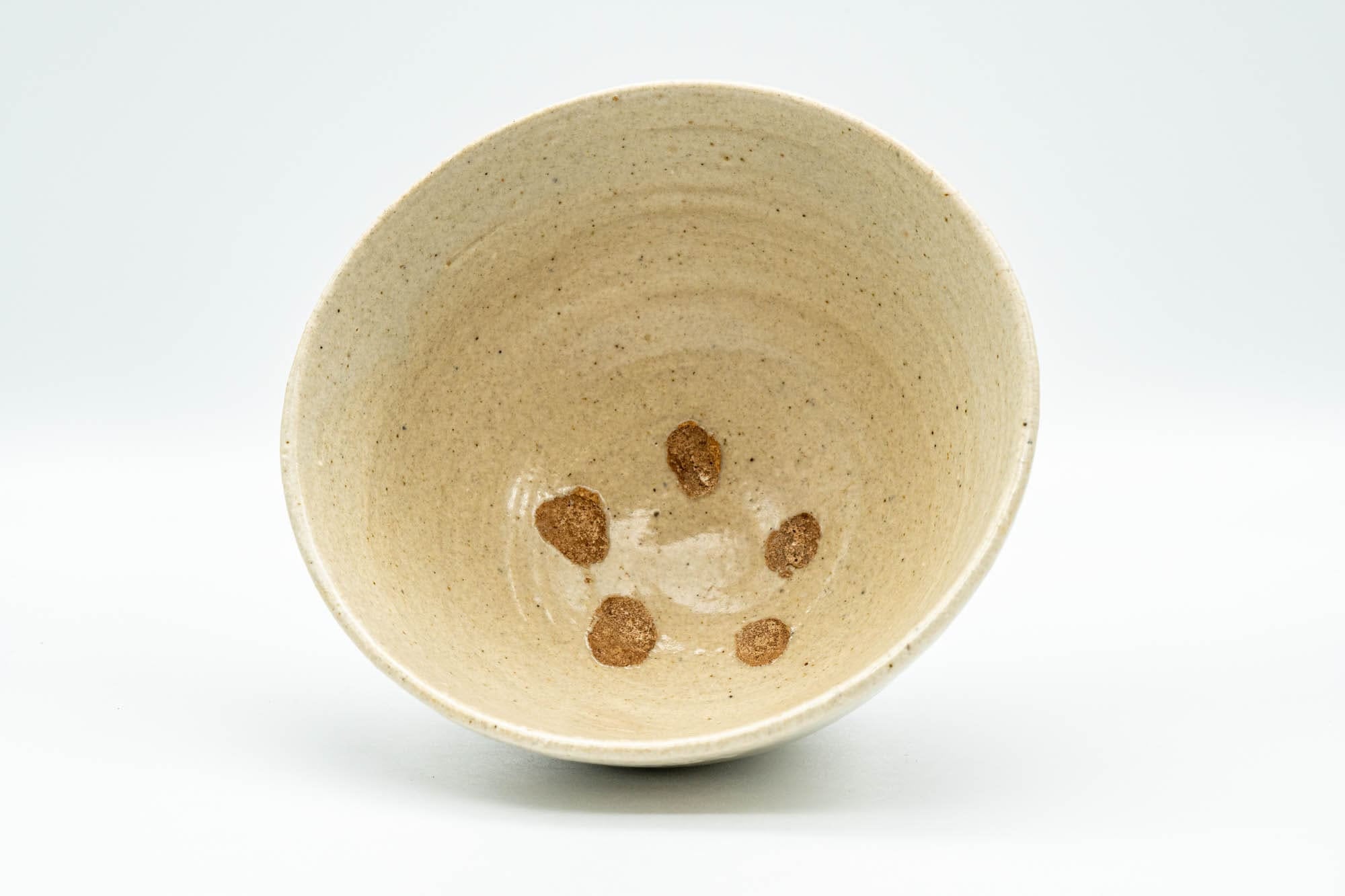 Japanese Matcha Bowl - Ao-Ido Chawan (Blue Ido) with beautiful Kairagi - 300ml