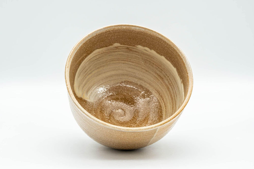 Japanese Matcha Bowl - Full Moon Hantsutsu-gata Chawan - 400ml