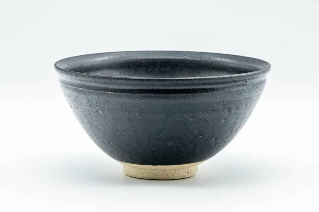 Japanese Matcha Bowl - Matte Black Tenmoku-gata Chawan - 350ml