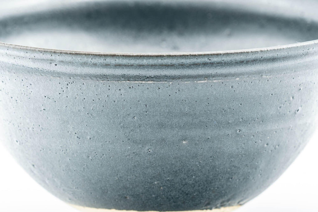 Japanese Matcha Bowl - Matte Black Tenmoku-gata Chawan - 350ml
