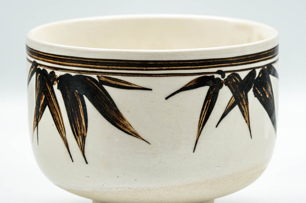 Japanese Matcha Bowl - Bamboo Hantsutsu-gata Chawan - 450ml