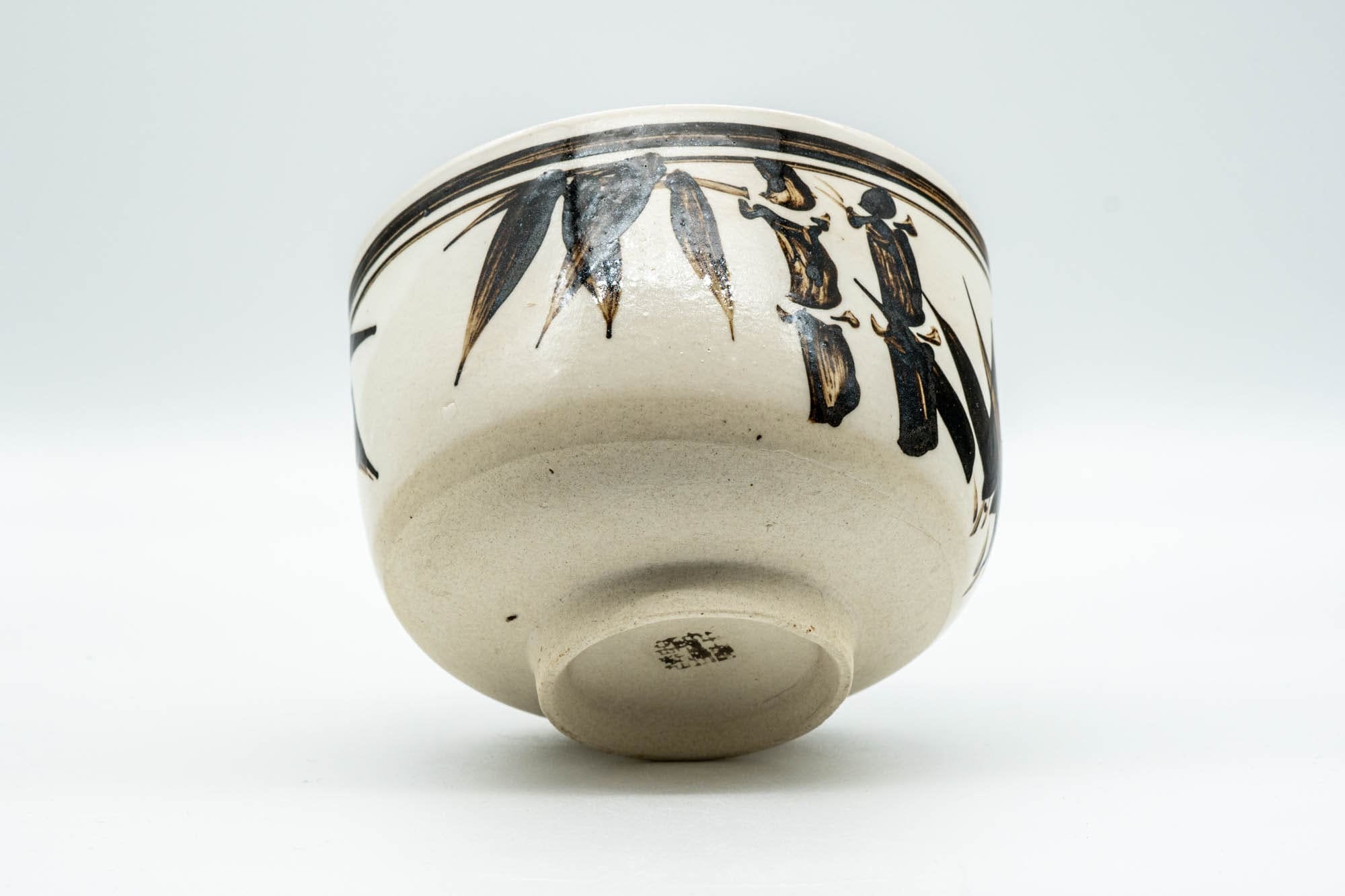 Japanese Matcha Bowl - Bamboo Hantsutsu-gata Chawan - 450ml