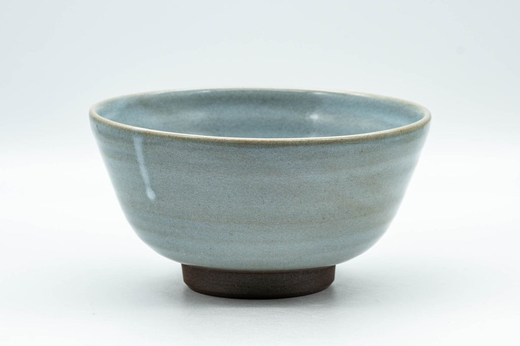 Japanese Matcha Bowl - Blue Celadon Glazed Ido-gata Chawan - 350ml