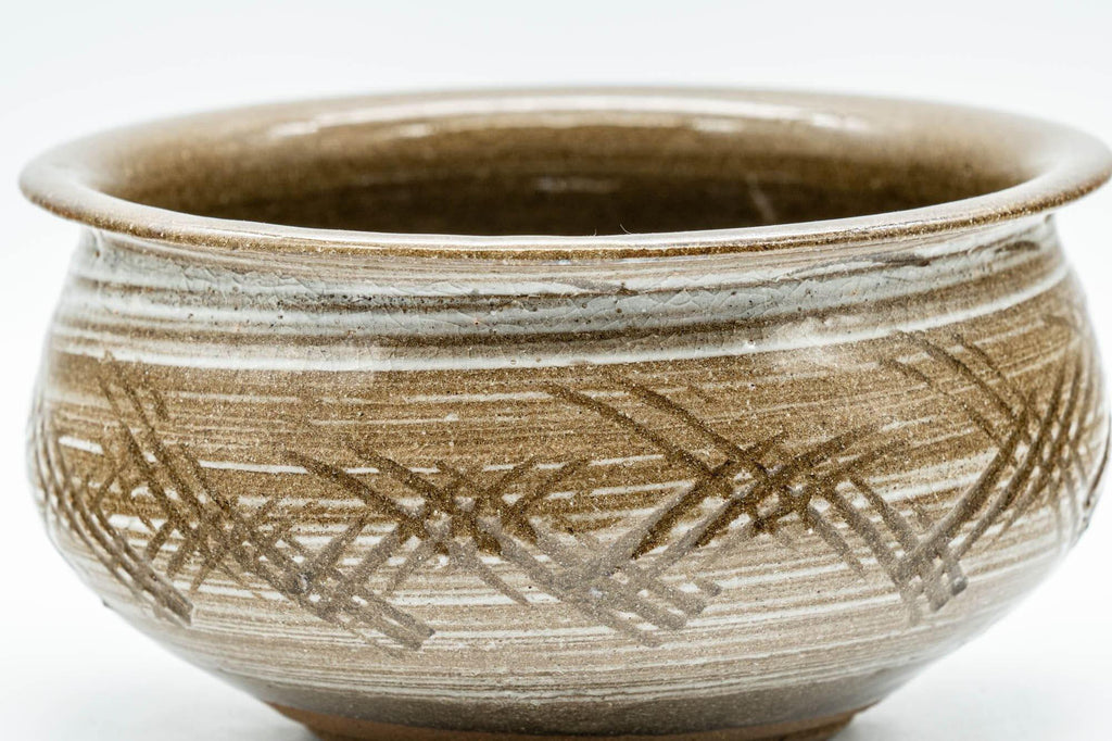 Japanese Kensui - Geometric Patterned Water Bowl - 400ml