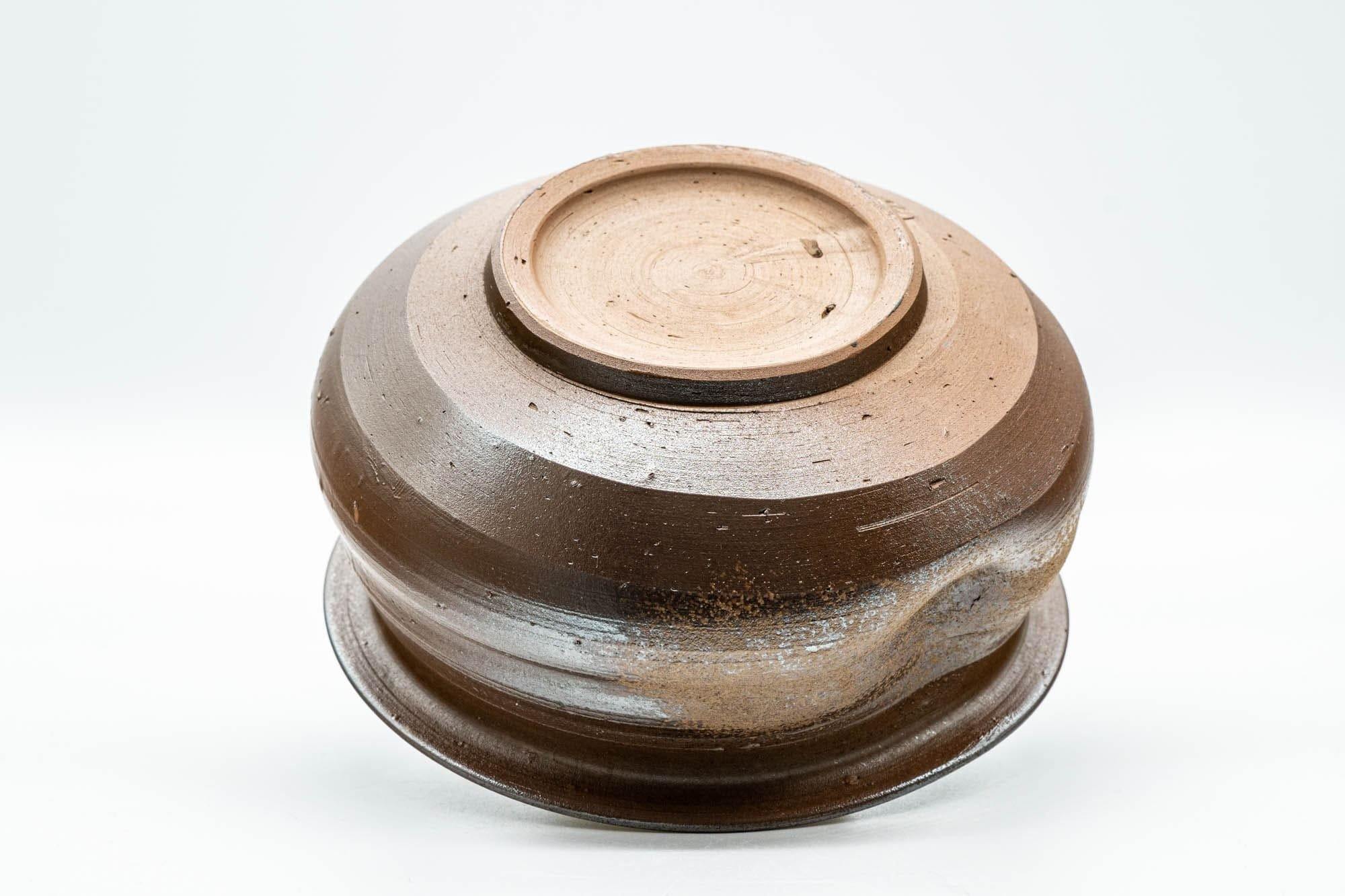 Japanese Kensui - Brown Spiraling Waste Water Bowl - 600ml