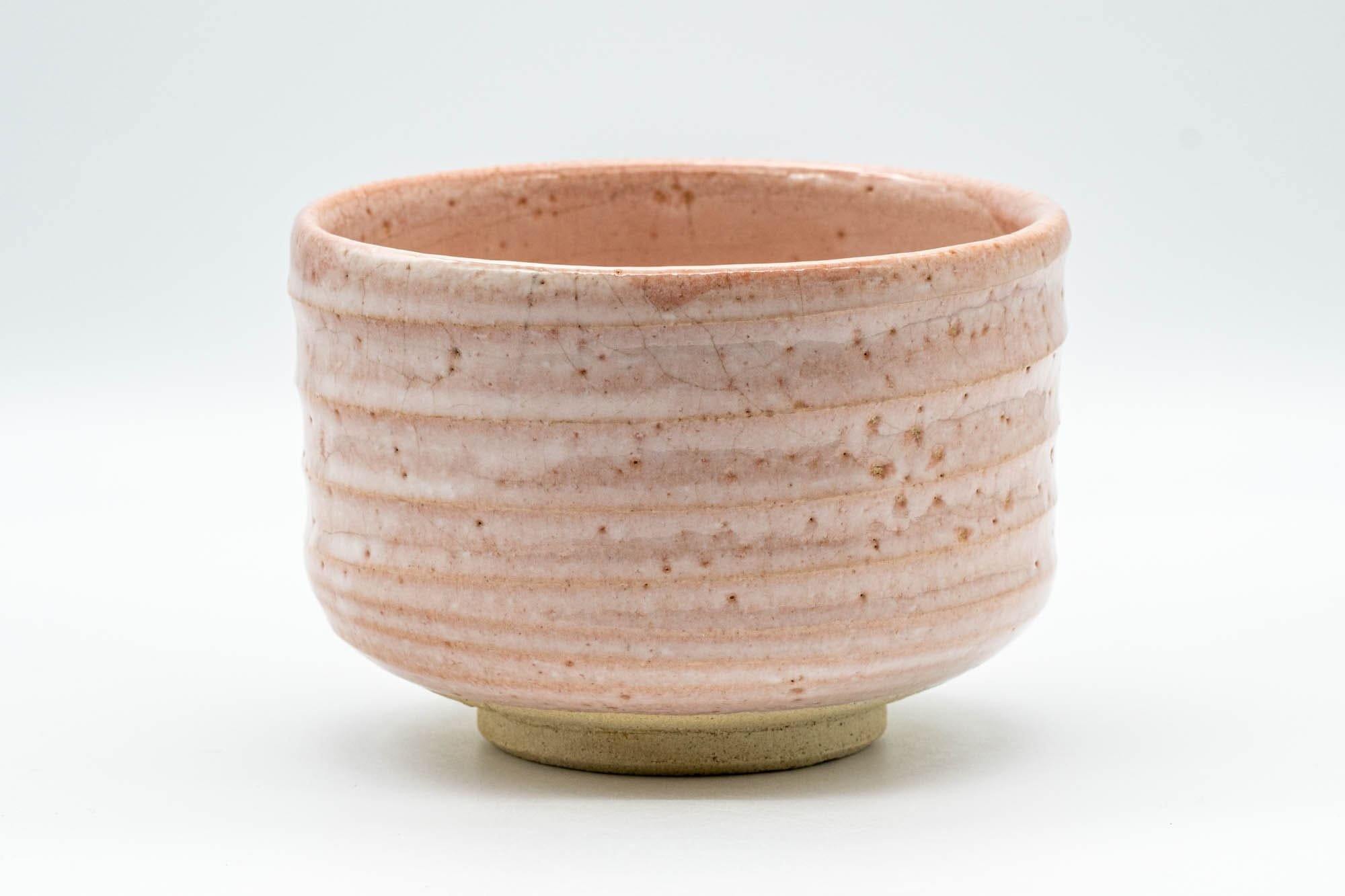 Japanese Matcha Bowl - Pink Shino Glazed Chawan - 450ml