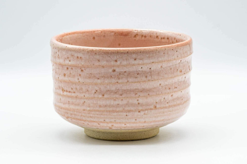 Japanese Matcha Bowl - Pink Shino Glazed Chawan - 450ml