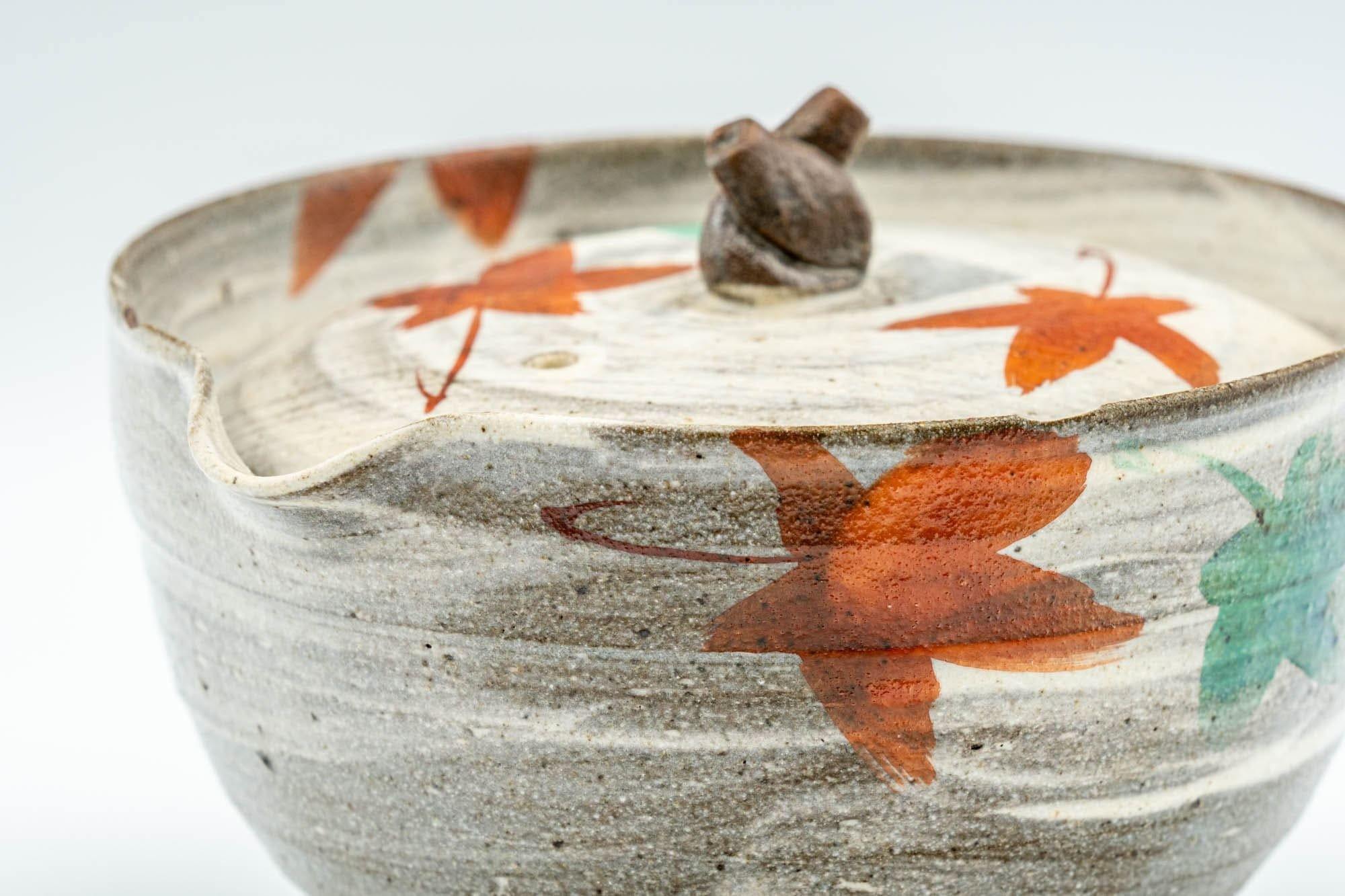 Japanese Shiboridashi - Hakeme Momiji Teapot - 150ml