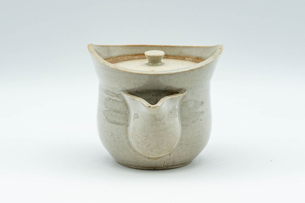Japanese Houhin - 信楽清宇 Grey Shigaraki-yaki Do-ake Houhin - 90ml