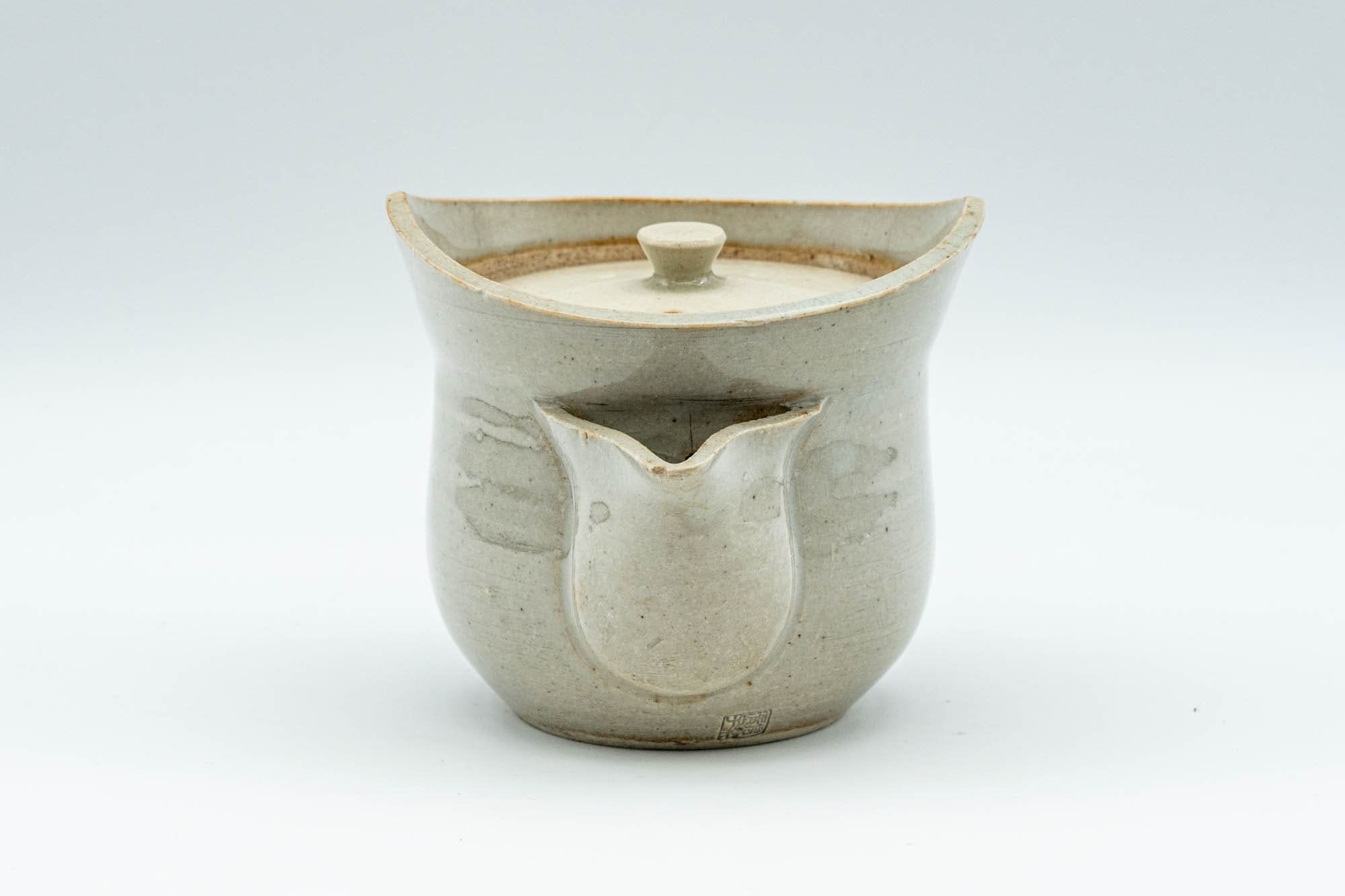 Japanese Houhin - 信楽清宇 Grey Shigaraki-yaki Do-ake Houhin - 90ml