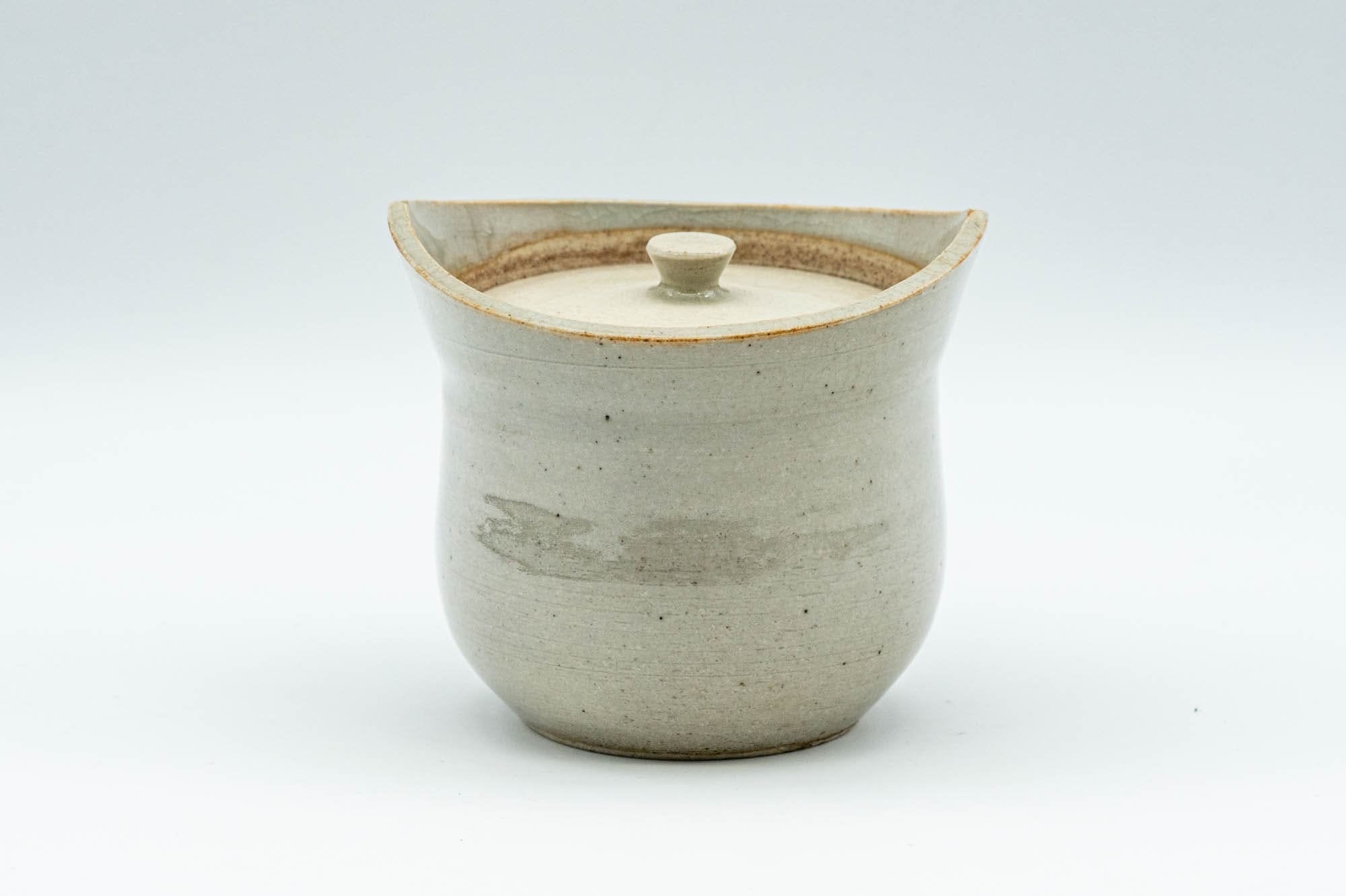 Japanese Houhin - 信楽清宇 Grey Shigaraki-yaki Do-ake Houhin - 90ml