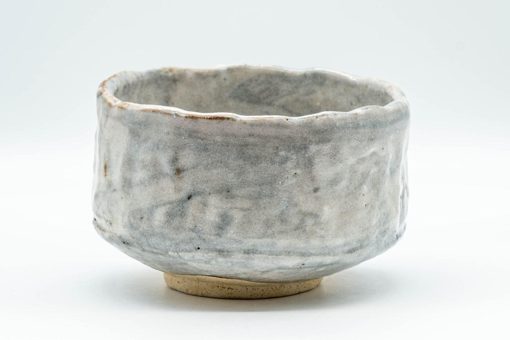 Japanese Matcha Bowl - Grey Drip-Glazed Hantsutsu-gata Chawan - 500ml