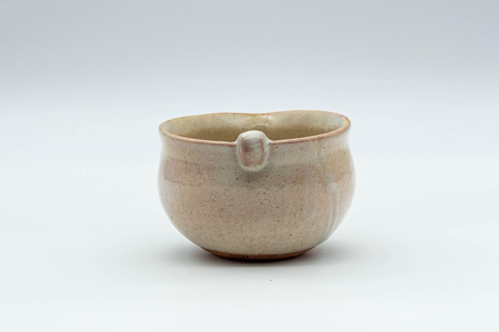 Japanese Katakuchi - Beige and White Glazed Water Cooler - 75ml