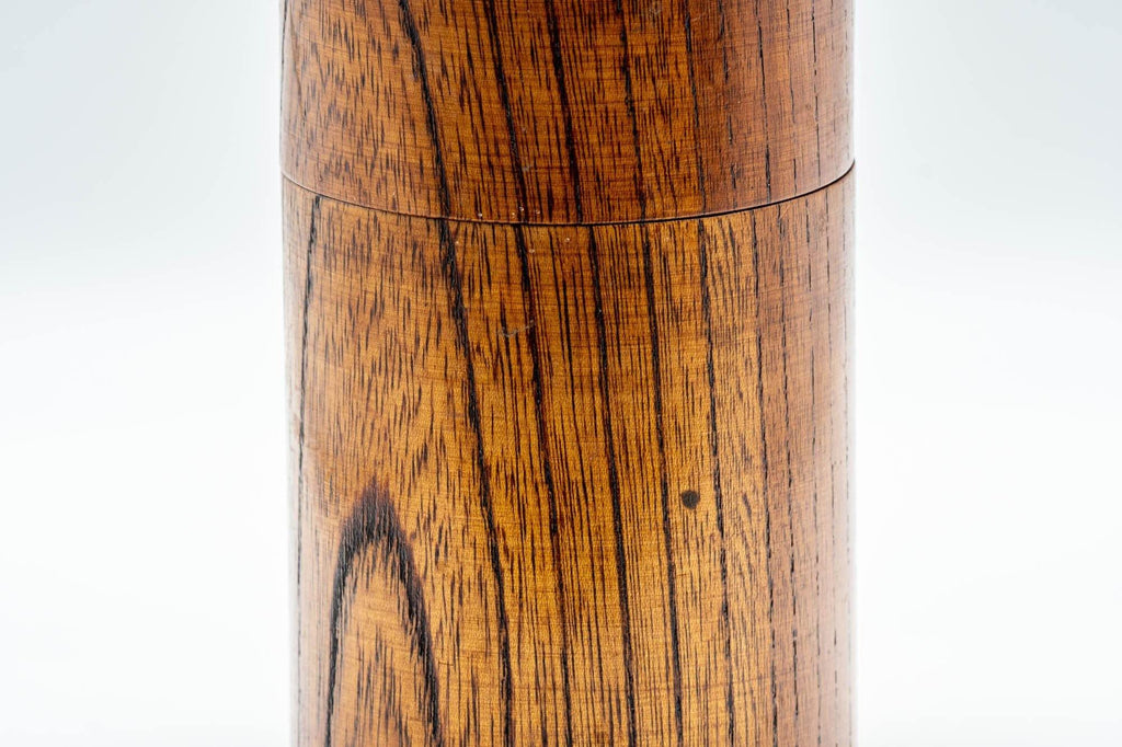 Japanese Chazutsu - 欅 Keyaki Wooden Tea Canister - 200ml