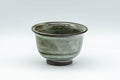 Japanese Teacup - Dark Green Hatazori-gata Yunomi - 100ml