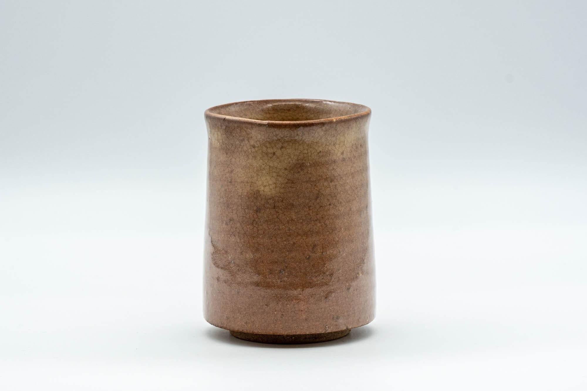 Japanese Teacup - Beige Shiho-gata Square Yunomi - 140ml