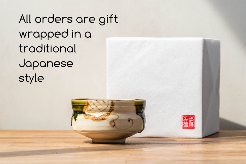 Japanese Matcha Bowl - Blue Celadon Glazed Ido-gata Chawan - 350ml