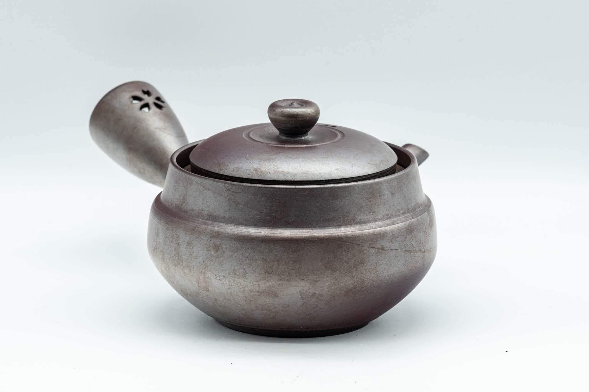 Japanese Kyusu - Sleek Banko-yaki Ceramic Filter Teapot - 200ml