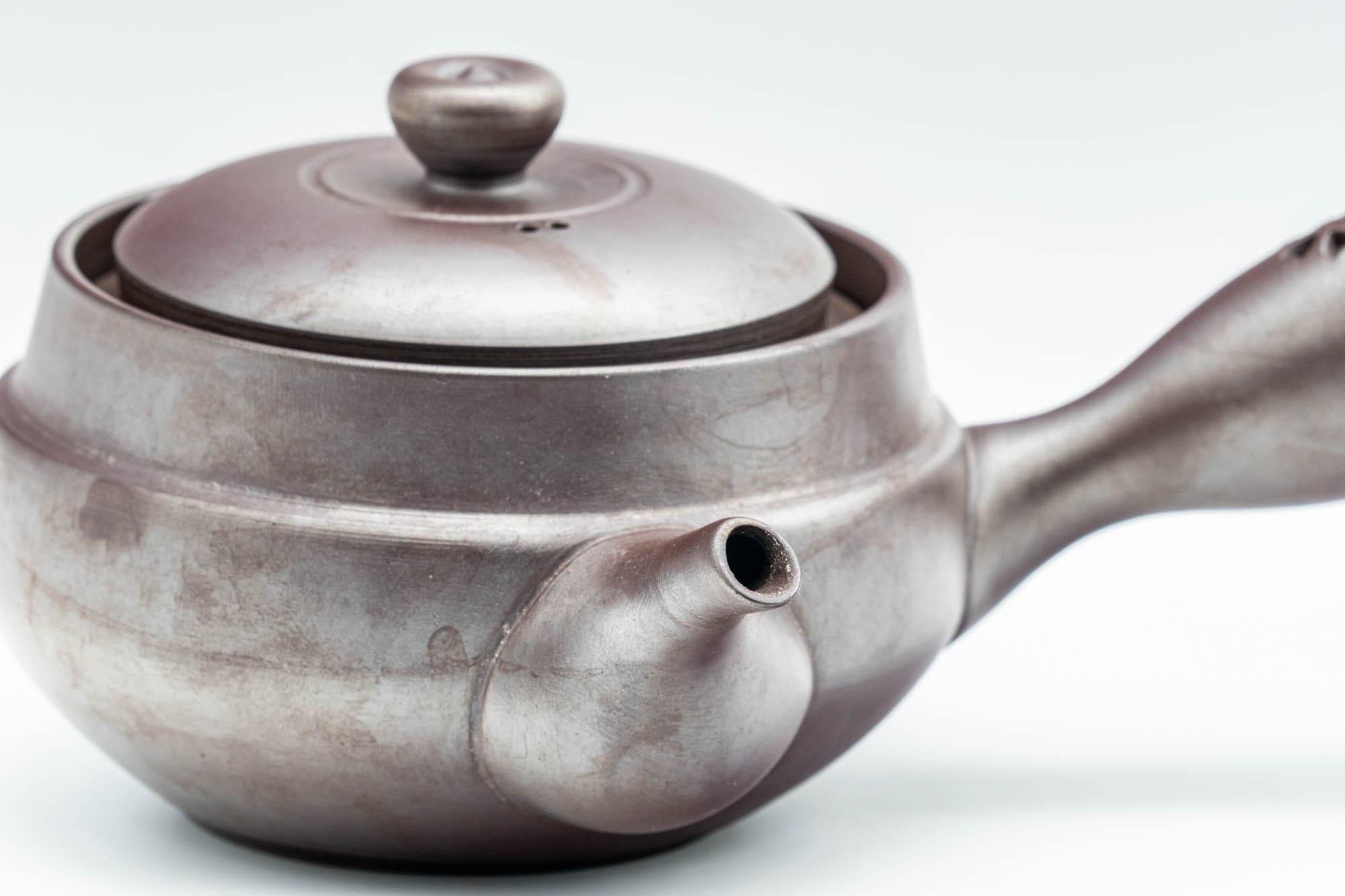 Japanese Kyusu - Sleek Banko-yaki Ceramic Filter Teapot - 200ml