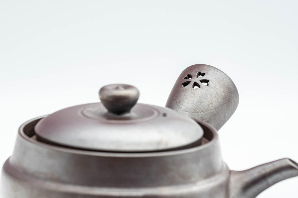 Japanese Kyusu - Sleek Banko-yaki Ceramic Filter Teapot - 200ml