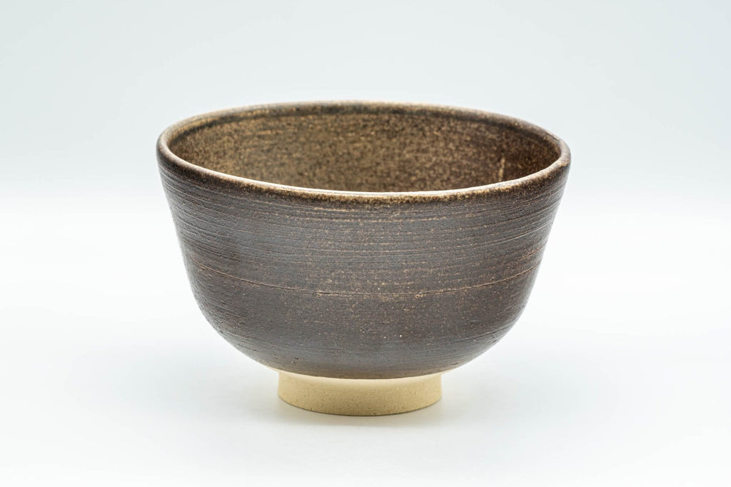 Japanese Matcha Bowl - Matte Brown Glazed Chawan - 450ml
