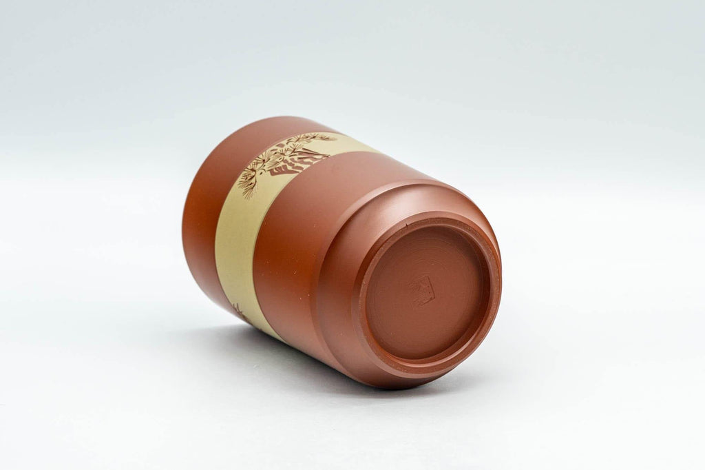 Japanese Teacup - Bamboo Decorated Tokoname-yaki Yunomi - 170ml